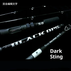 Blackops Arisu cañas de pesca viaje multisección agua salada y dulce