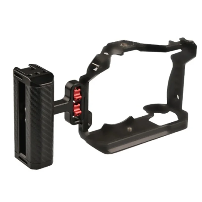 Practical-Side Handle Locks Cameras Hand Locks For Camera Cage For Sony Canon Nikon Cameras Hand Grip With Cold Shoe Mount