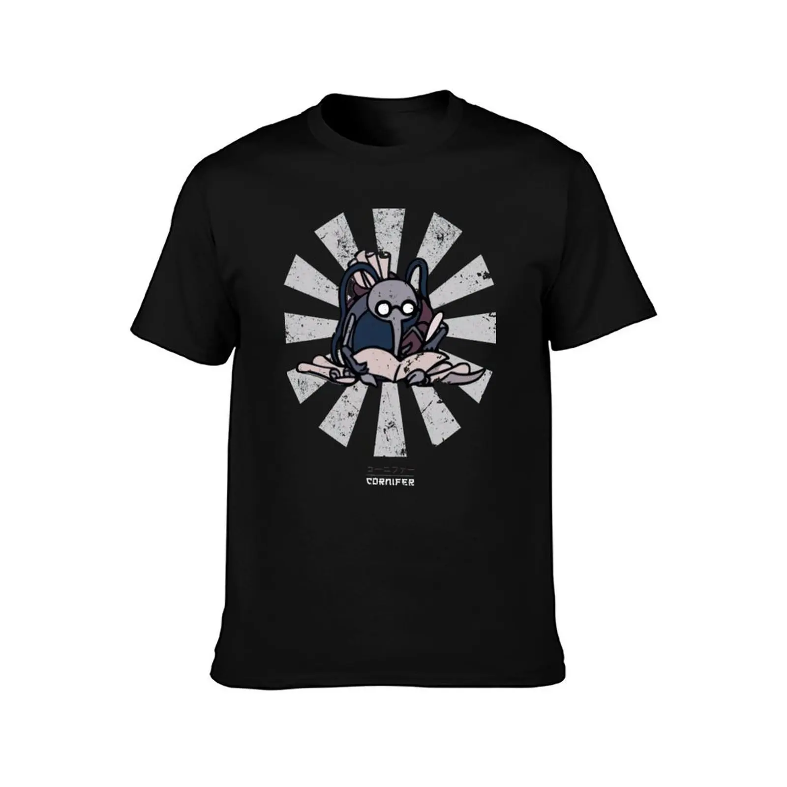 Cornifer Retro Japanese Hollow Knight T-Shirt Basic Comfort Fit for Men T-Shirt