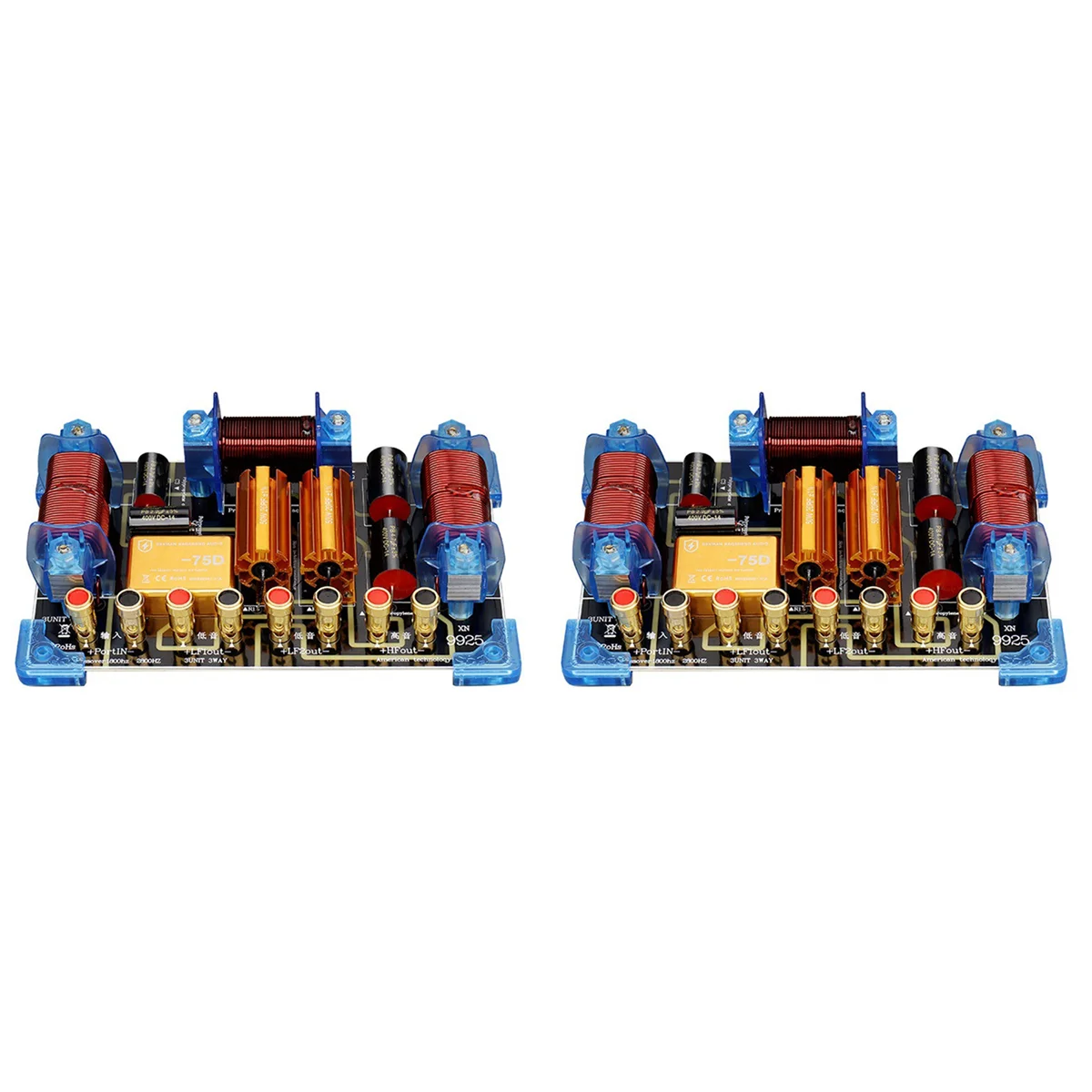 

2x2000 Вт аудио делитель частоты двухсторонний динамик делитель частоты 12 15 дюймов высокомощный делитель частоты