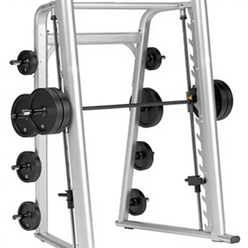 

Тренажерная система YTYIN Commercial Smith Machine для силовых тренировок со штангой, OEM/ODM, сверхпрочная стальная рама, оборудование для спортзалов, силовой тренажер с свободными весами