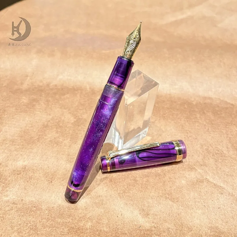 JX 21 Luxuriöser Premium Business-Schreibstift aus Acryl, Einzigartiges Design Souvenir-Füllfederhalter, Ideal für Führungskräfte – Detail 1