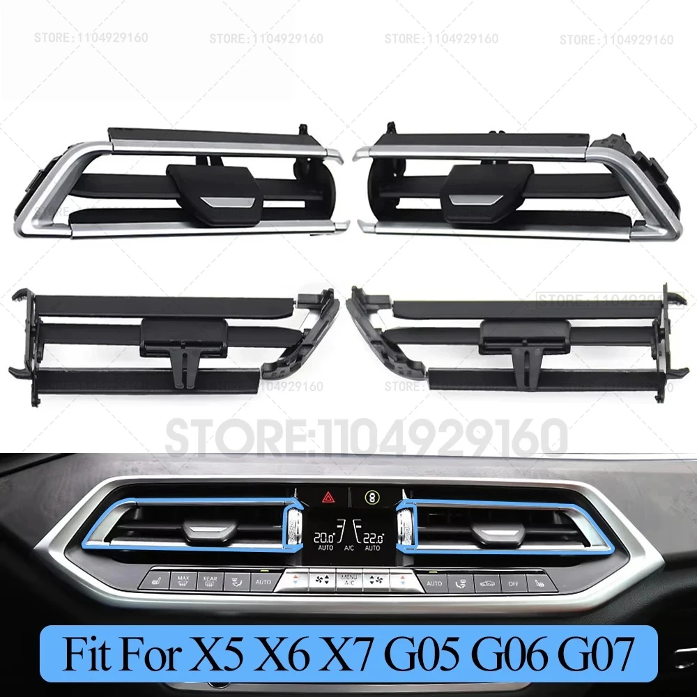 

Car Front Left Right Middle AC Vent Grille Air Conditioner Blade Slider Clip Repair Kit For BMW X5 G05 X6 G06 X7 G07 64119458543