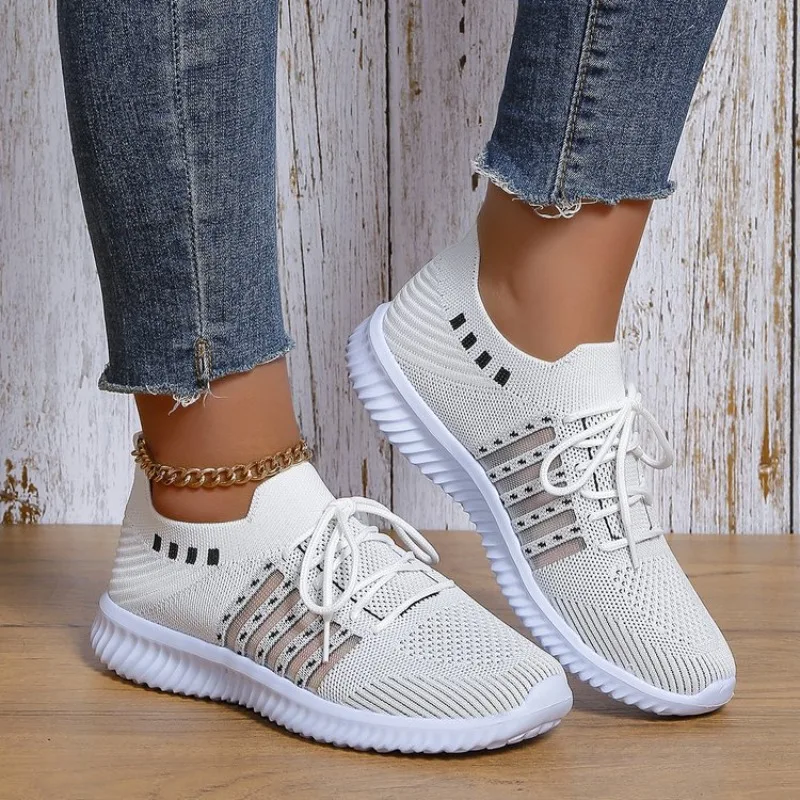 

Women's Running Shoes Summer Mesh Breathable Casual Shoes for Women 2024 New Comfortable Breathable Sneakers Vulcanize Shoes