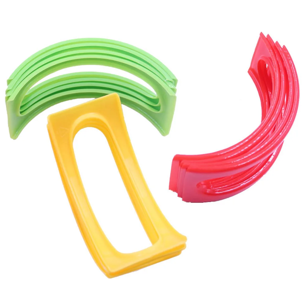 

Holder Set Curved Plastic Food Rack Stackable Taco Stand For Restaurant Cafe Party Reusable Taco Display Kitchen Bar