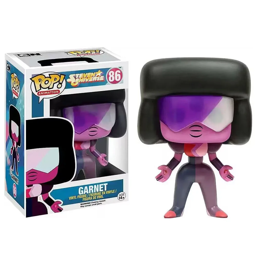 Funko Pop Steven Universe Steven #85 Garnet #86 Vinyl Action Figures Toys Collectible Dolls Toys Gifts for Kids