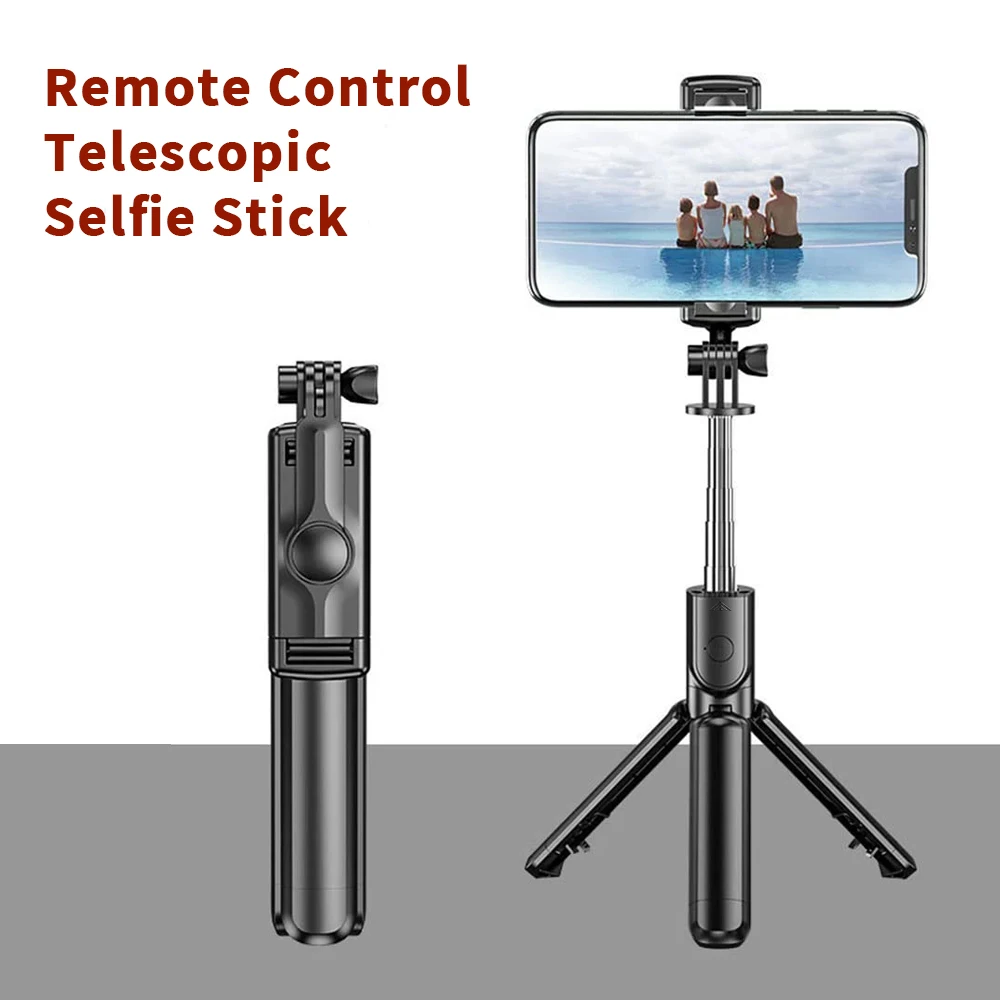 

Selfie Stick Tripod With Remote Control Retractable For IPhone, High-Strength Legs For Smartphones