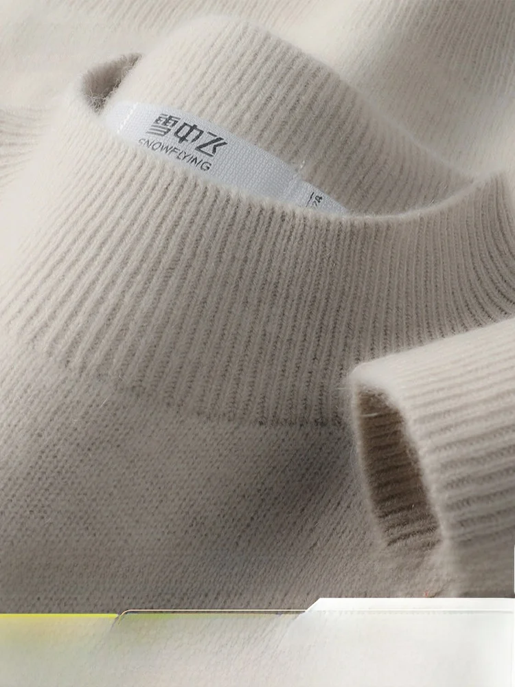 

Camere Wool Sweater Comfortable Warm Classic Basic Sle Women's Faion Snow Flng Brand Winter Collection