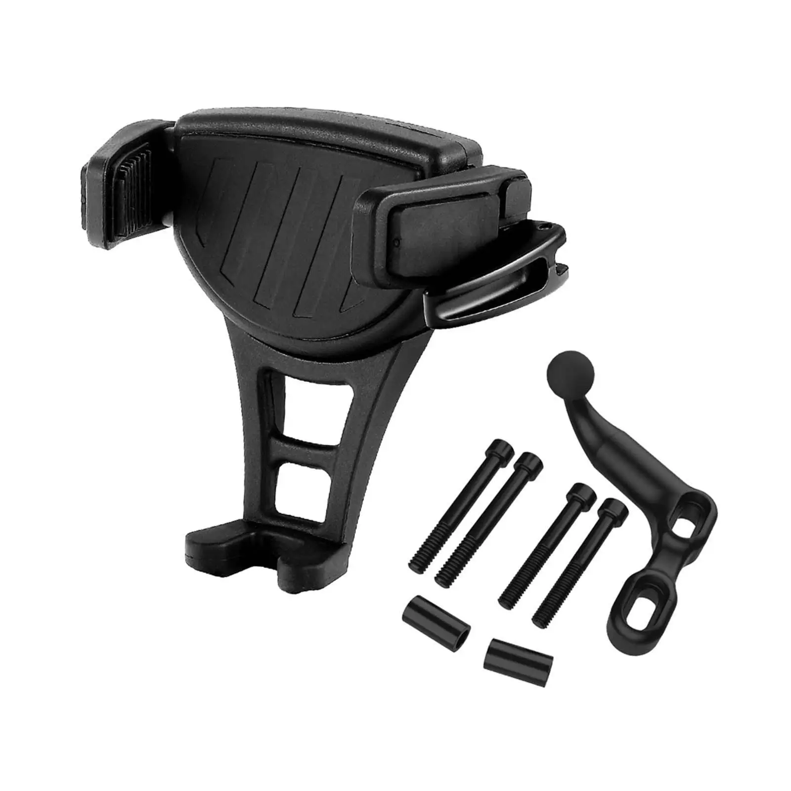 Anti Slip Motorcycle Phone Holder Offset Perch Mount Bracket Cradle Easy Installation Compact for RH975 RH975S RH1250S
