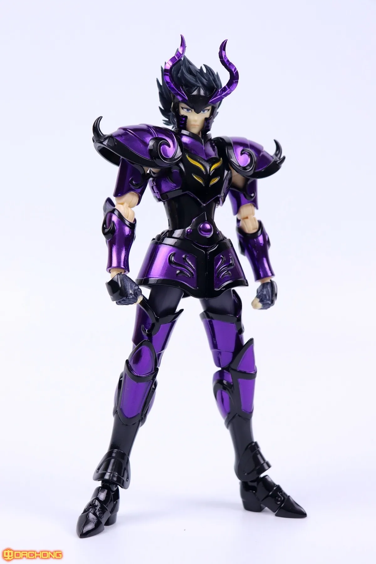 

Chuanshen Cs Saint Seiya Specters gold saint EX Capricorn Shura с поврежденной одеждой, фигурка из ткани, миф, металлическая Броня