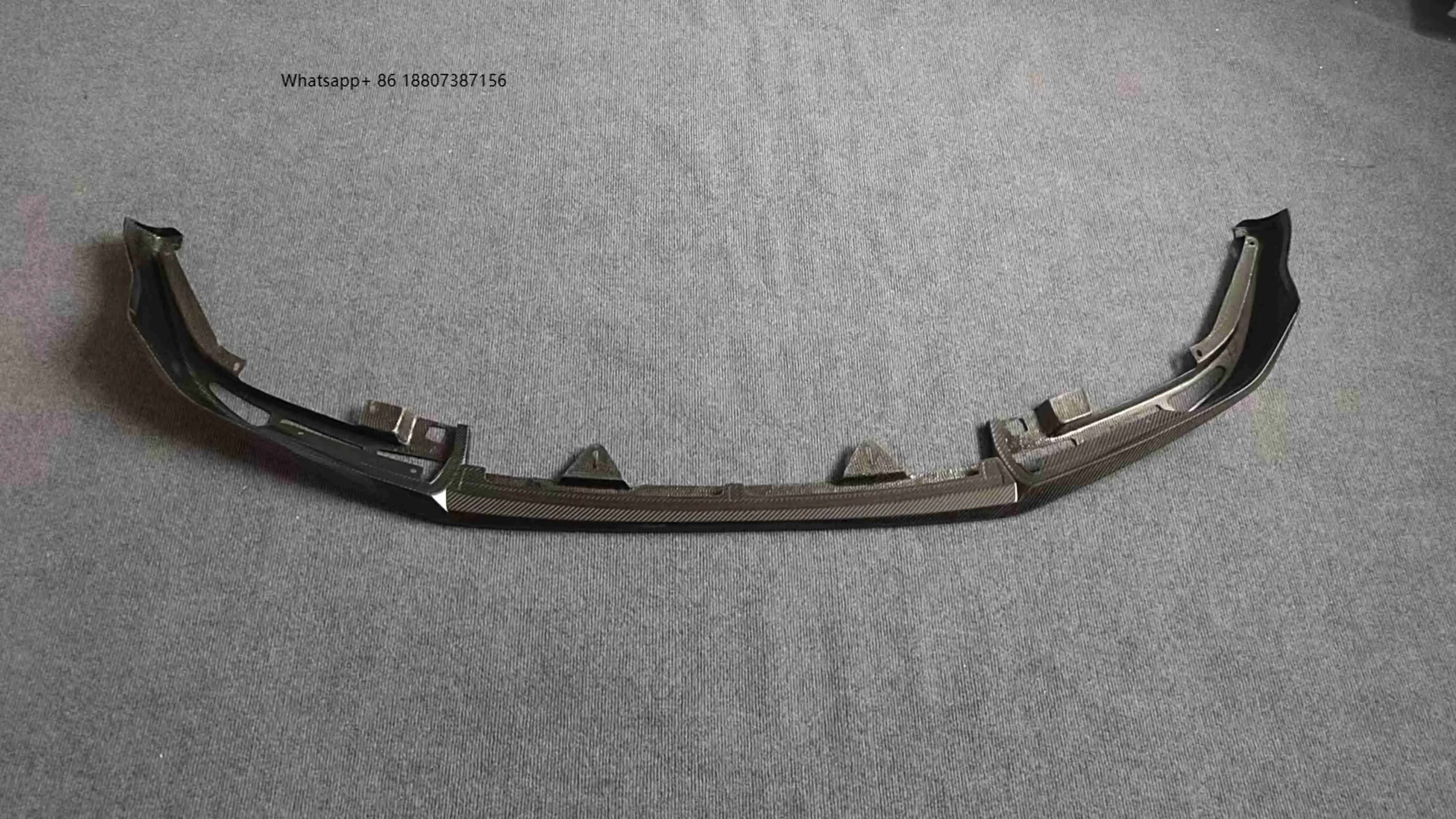 

High Quality F90 Front Lip Real Dry Carbon Fiber Front Bumper Lip T Style Auto Part forBMW M5 F90 LCI 2021+ Front Lip