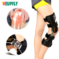 Hinged Knee Brace Immobilizer Brace Leg Braces Orthopedic Patella Knee Support Orthosis,Adjustable for Left Leg Right Leg