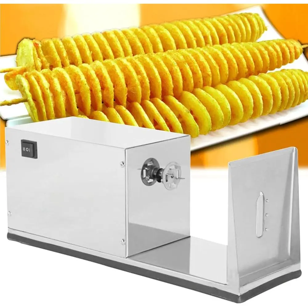 

Спиральная картофелерезка с ручным управлением для огурцов и овощей