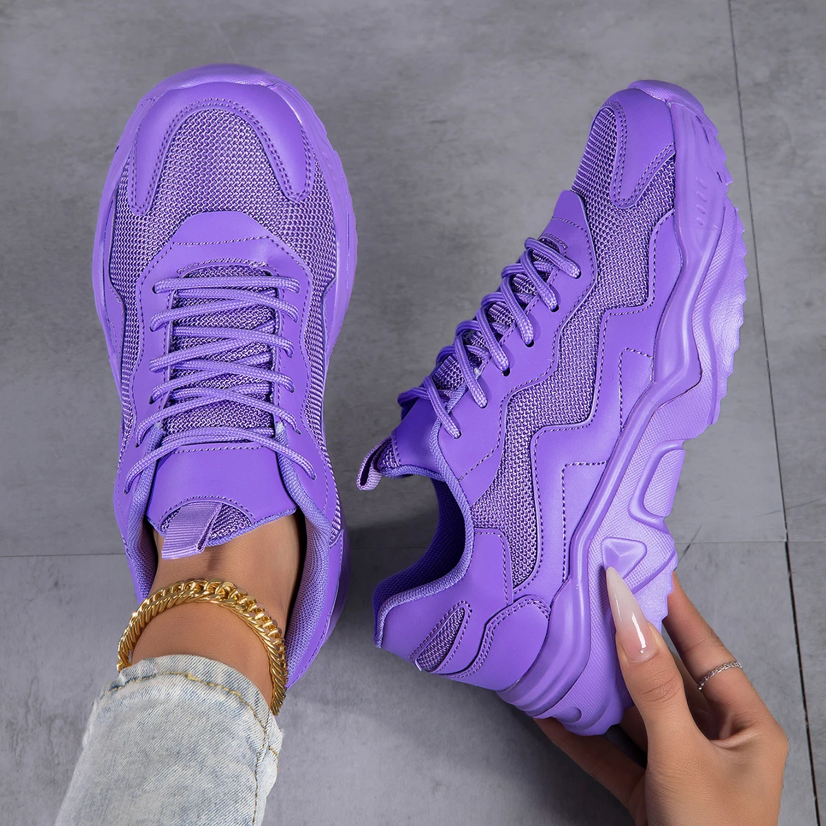 Buty damskie, damskie trampki  – Running Shoes Lightweight recenzja i cena