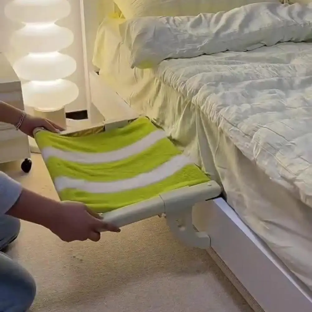 Hamaca para gatos Cama ajustable con cubierta lavable para gatos de interior Purr Loft Hamaca junto a la cama Ventana para gatos