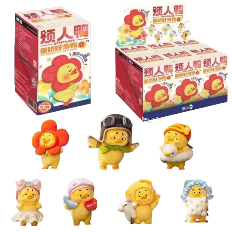 

New Genuine Upset Duck 2 Act Cute Series Blind Box Kawaii Anime Figure Collectible Model Doll Cartoon Decor Toy Adult Kids Gift