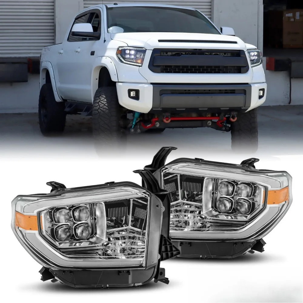 

Светодиодные проекционные фары NOVA-Series с хромированным покрытием для Toyota Tundra 2014-2021 гг.