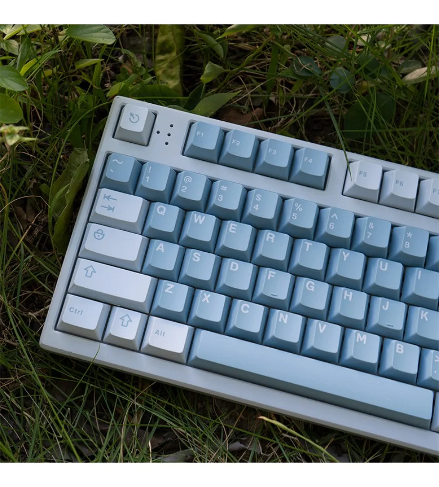 

Original factory highly adaptable 68/84/98 mechanical keyboard fantasy full set of two-color keycaps