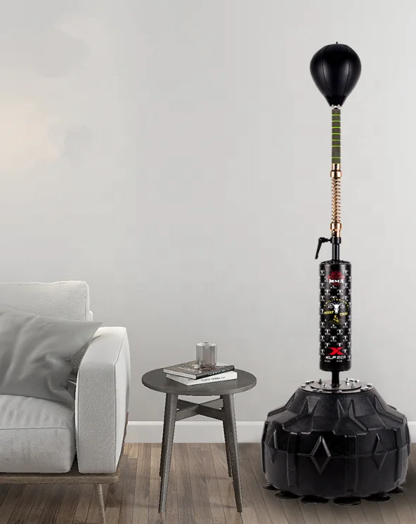 Reflex Speed Bag Free Standing Boxing Gym Training Punching Bag