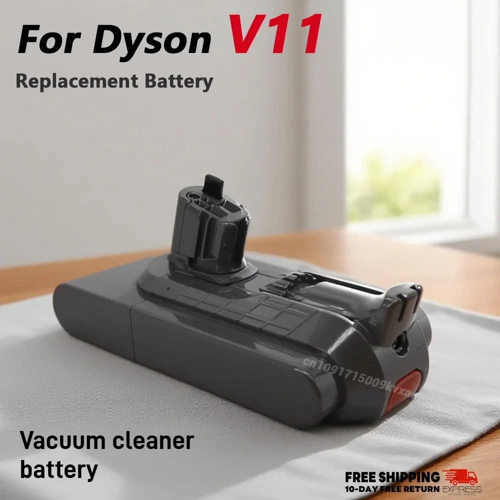 6000mAh Replacement Battery for Dyson Battery V11 SV14 SV17 SV15 Cordless Fluffy Motorhead Stick Handhold Vacuum Cleaner