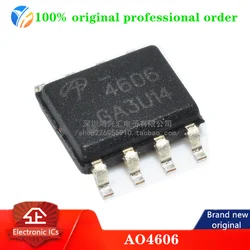(10Pcs) 100% Originele AO4606 Code 4606 Trans Mosfet N/P-CH 30V 6A/6.5A 8-Pin Soic
