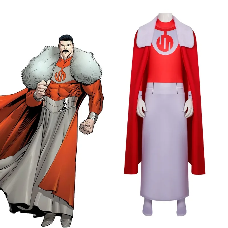 costume-de-cosplay-invincible-4-thragg-combinaison-avec-cape-rouge-viltrumite-viltrum-tenue-complete-pour-fete-d'halloween