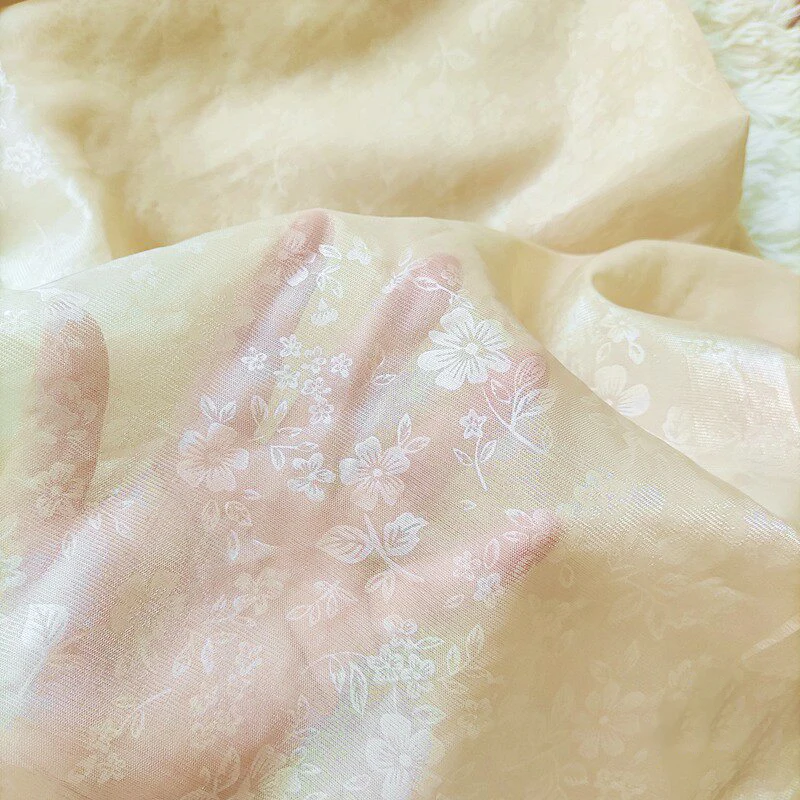 

Ткань жаккардовая в китайском стиле с цветочным узором, 1/2/3 м, мягкая, дышащая, атласная, темная, для шитья своими руками: платья чонсам, ханьфу, костюмов Тан