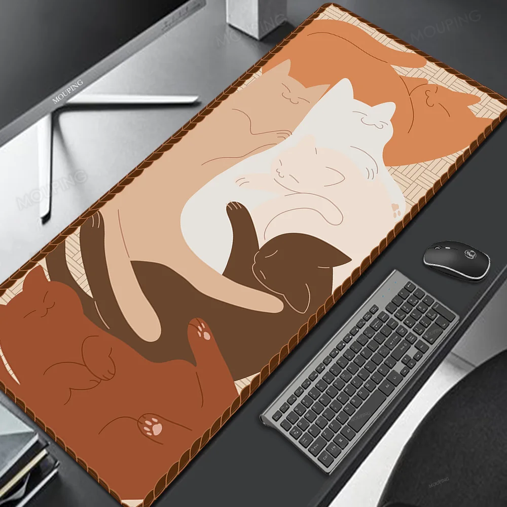 Mausepad Art Anime Mouse Mats Gaming Mat Pad on The Table Gamer Accessories Keyboard Pad Art Table Rug Desk Mat Mouse Carpet