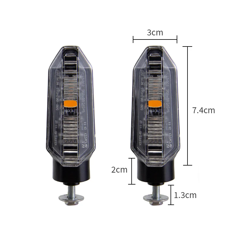 أضواء إشارات الانعطاف للدراجات النارية Led لهوندا الفائز X PCX150 Z900RS CB الإعصار 250 CBR 500R 600RR 650R CB 500X F 125R 250R 300R