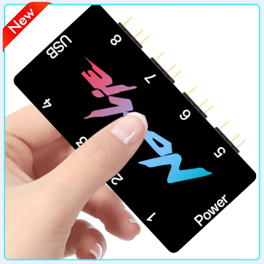 

5V 3Pin Addressable ARGB Splitter Support SignalRGB OpenRGB ARGB Fan HUB Controller 8/16 Way for Extended Motherboard Interface