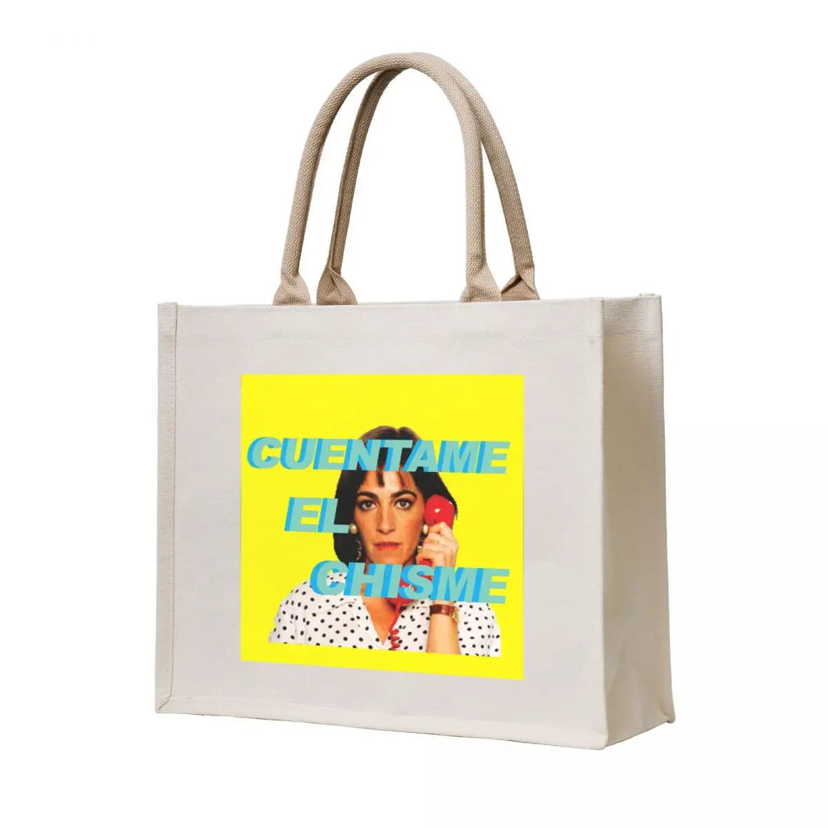 

Cuentame El Chisme - Blue Tote Bag reusable shopping bags Women's bags shopper bag woman
