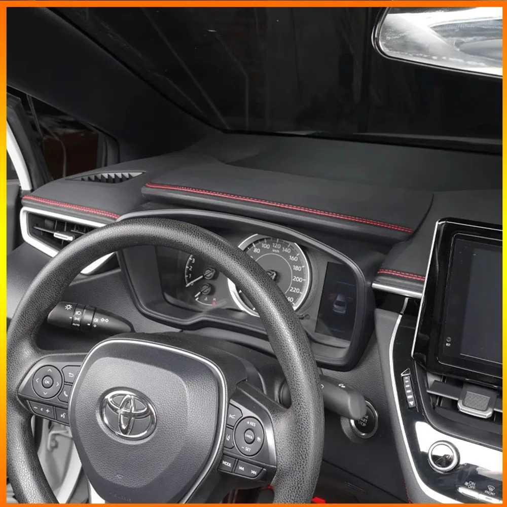 

Pu Leather Car Mouldings Trim 1m*1.5mm Self-adhesive Braided Strip Instrument Panel Decorative Line Auto Interior Accessories