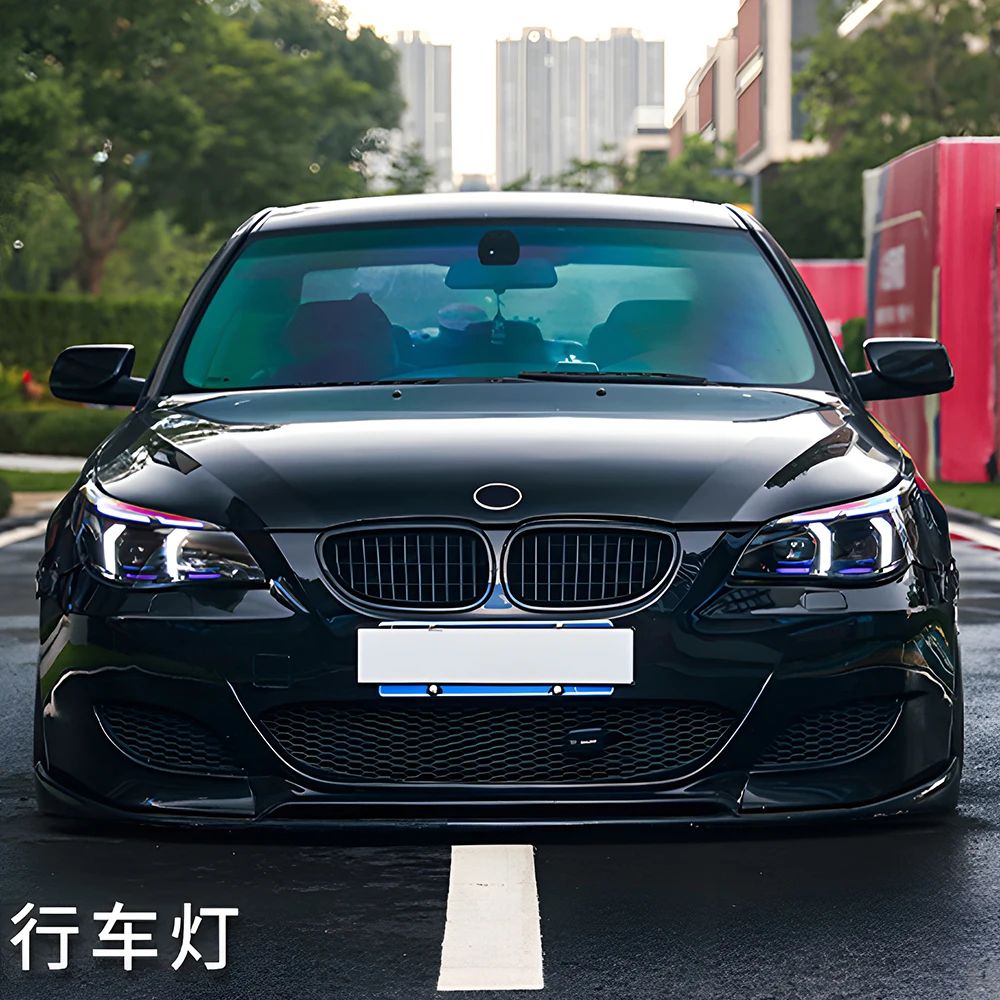 For BMW 5 Series E60 520 523 525 2003-2010 Automatic Headlight Assembly Upgrade, New Car LED Projector Lens Tool Accessories