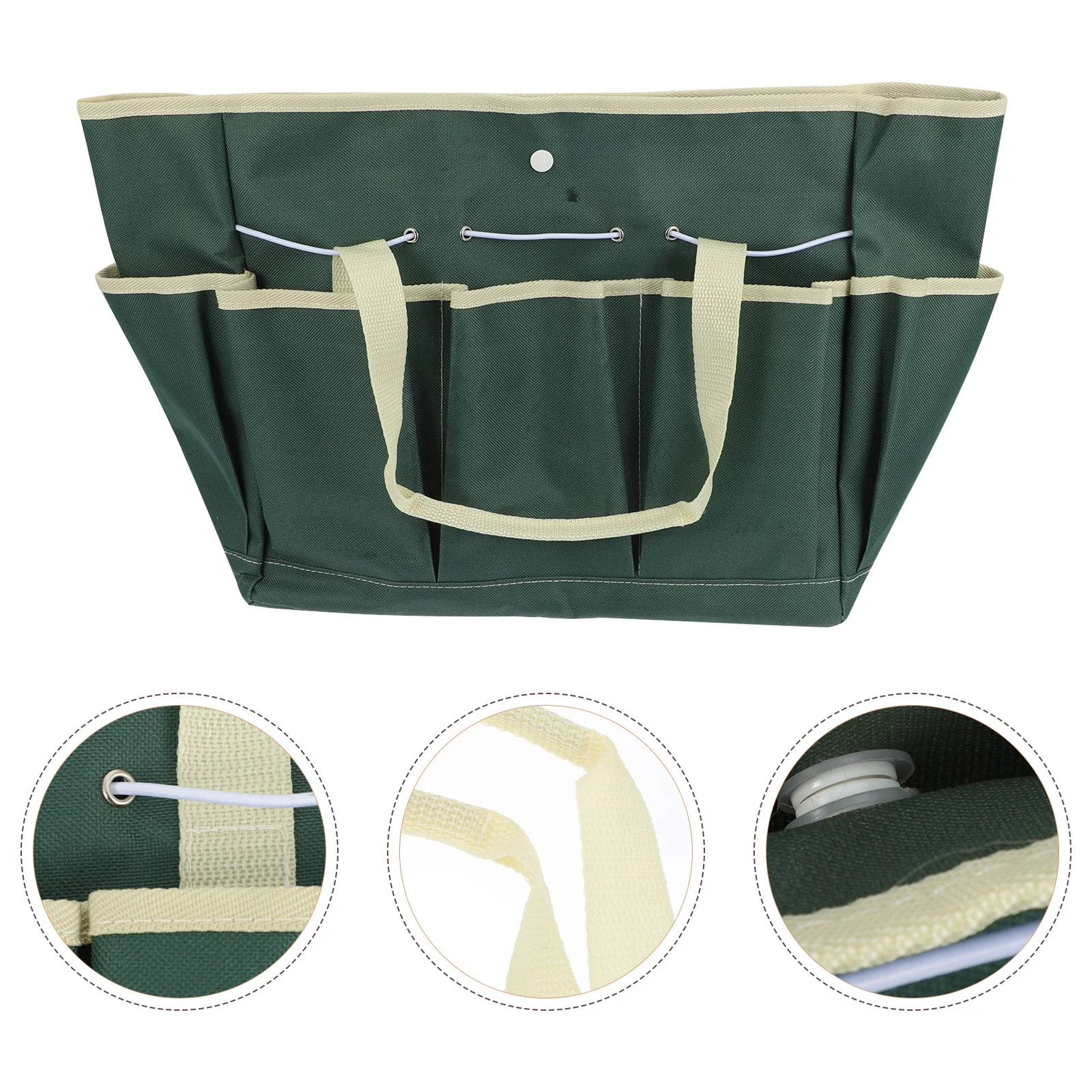 

Garden Tool Bag Oxford Cloth Multi-Pocket Organizer Tote Storage Pouch Durable Portable Handheld Tools Holder For Gardening