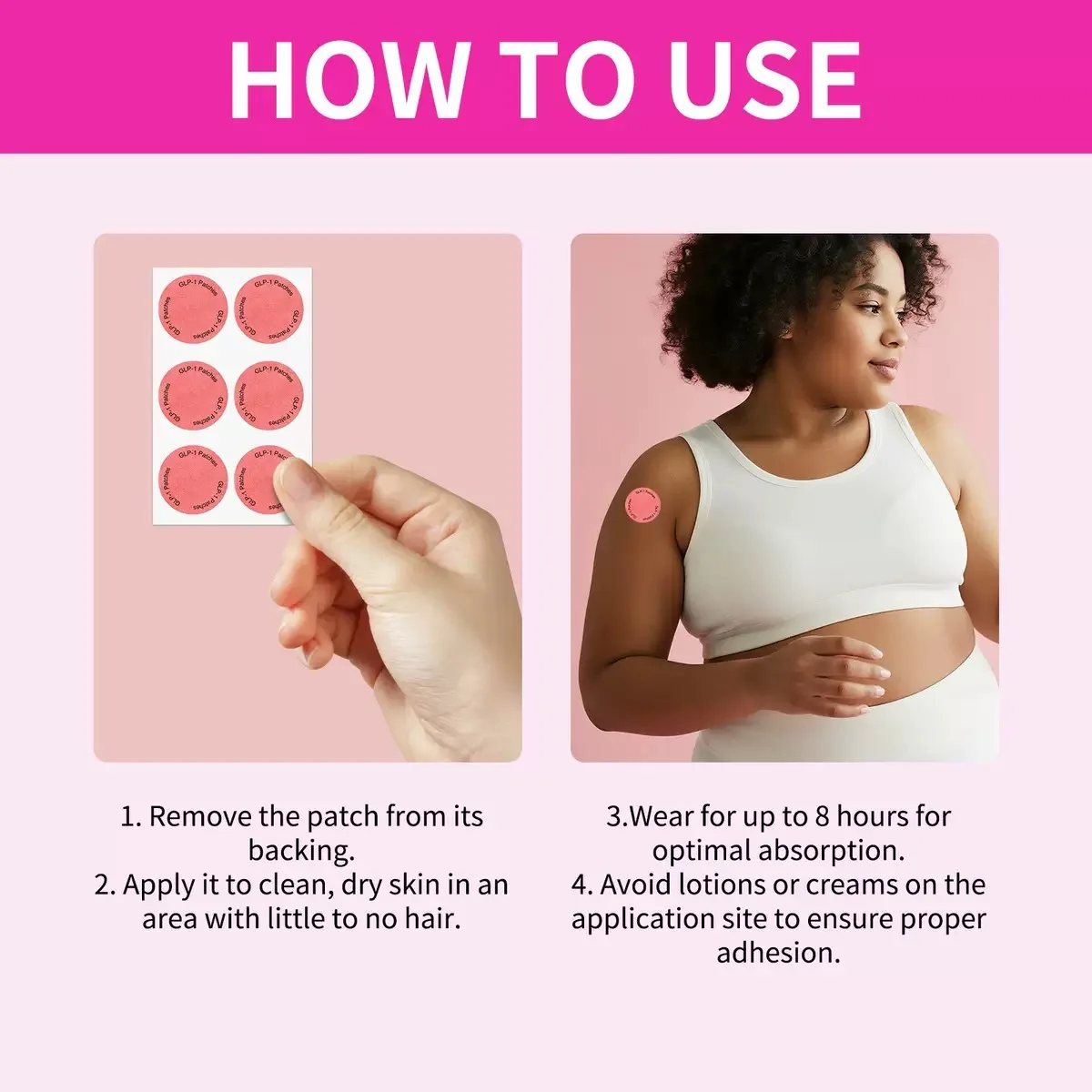 2025 GLP-1 30 Stück pflanzliche Transformationspflaster |   Hunger-Modulation und optimalisierung der metabolischen Anpassungsfähigkeit für alle Geschlechter