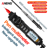 ANENG A3002 Pen Multimeter 4000 Counts Digital Multimeter Pen Non-contact Tester AC/DC Voltage / Diode / Continuity Testing Tool
