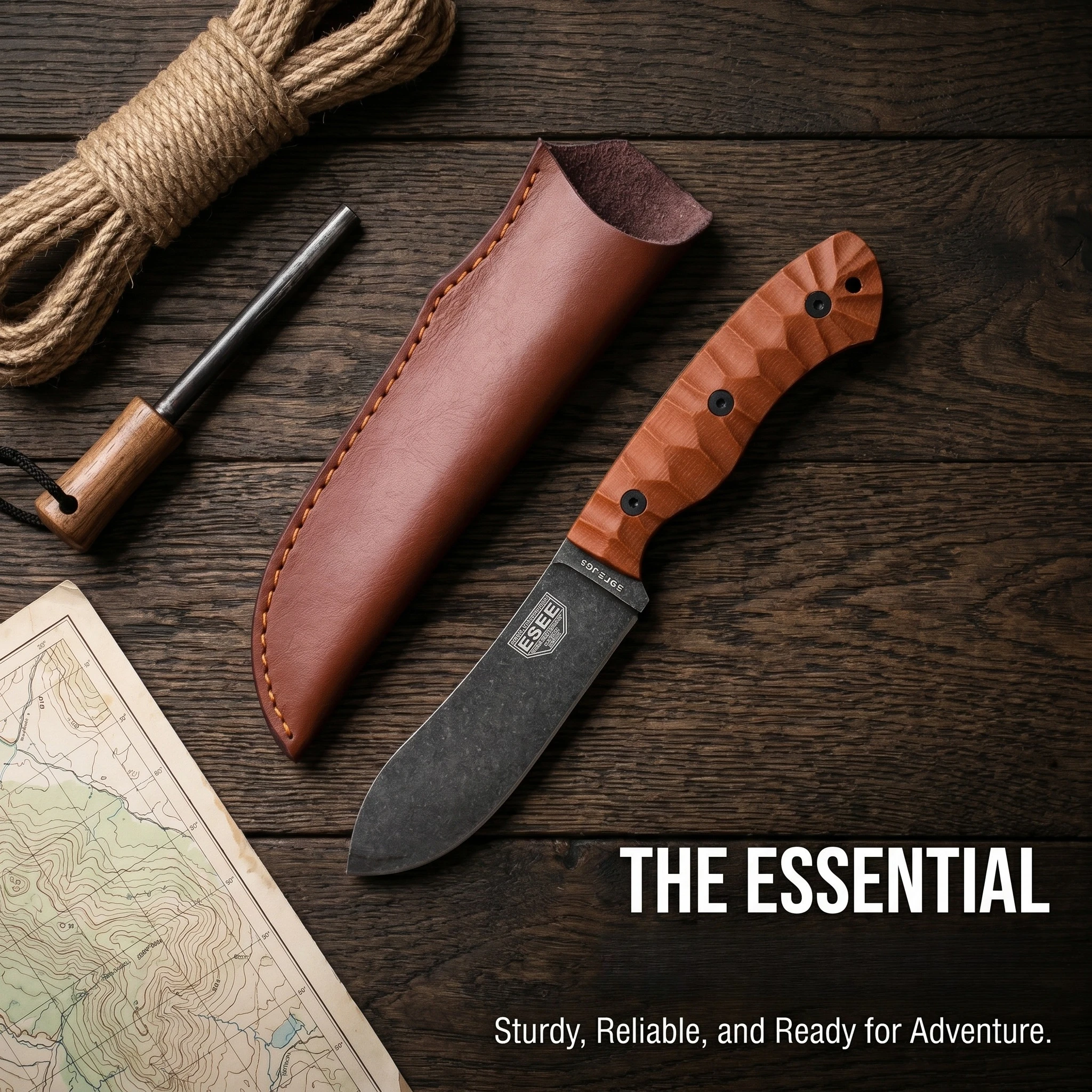 Faca Fixa JG5 com Bainha para  - Camping Knife Multi-Tool avaliação e preço
