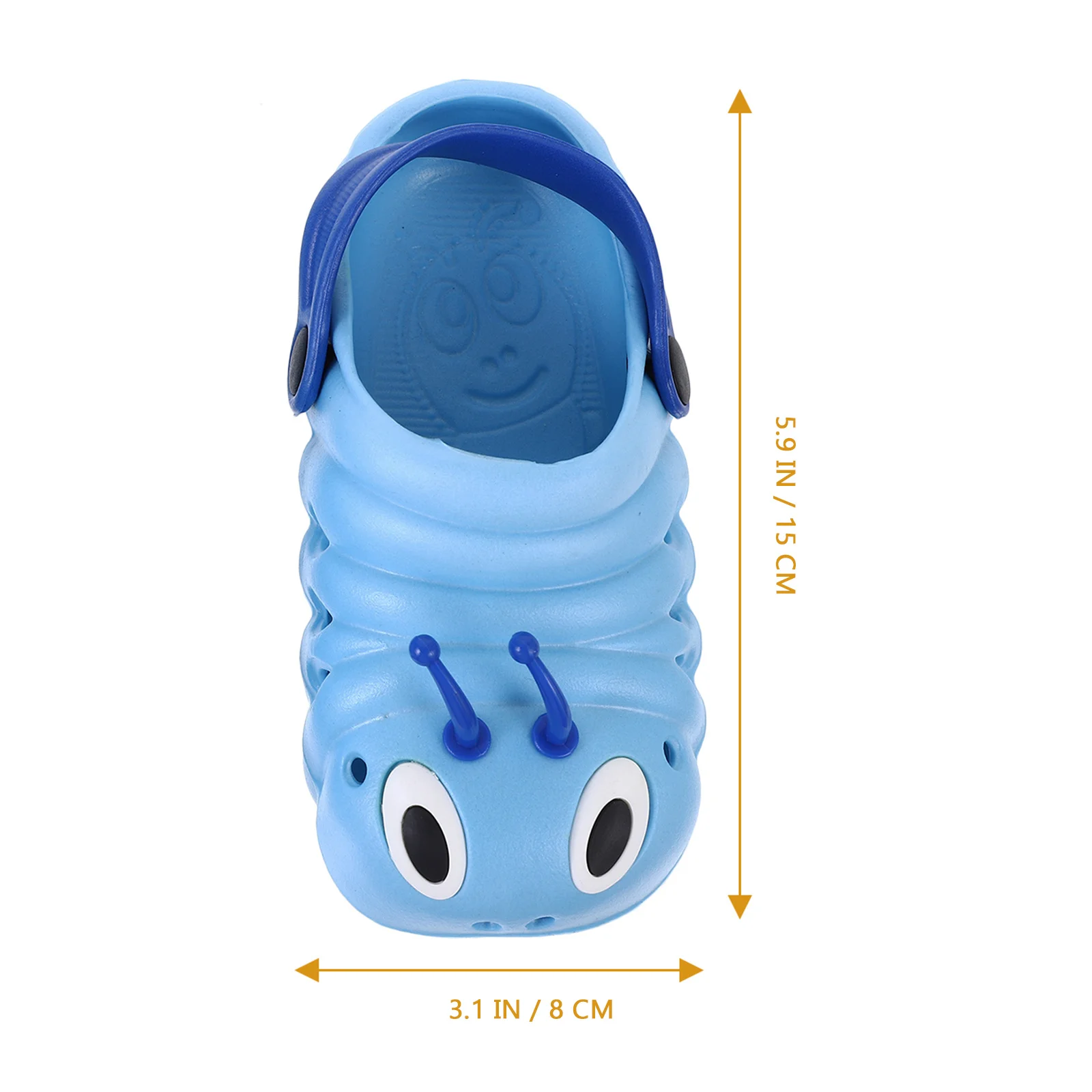 1 زوج صندل شاطئ للأطفال الأزرق حجم 25 خفيفة الوزن عدم الانزلاق شبشب صيفي الأطفال ارتداء اليومي مدرسة حفلة بنات صندل