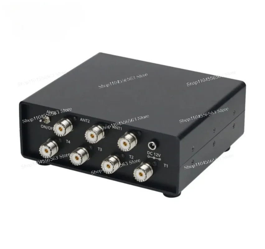 MX-304 3x4 Antenna Switch for SDR Transceiver Manual Control SO-239 Ham Radio