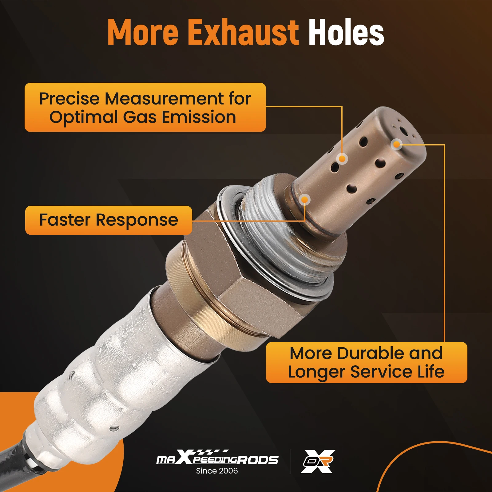 

Датчик кислорода (лямбда-зонд) 4 Upstream+Downstream O2 для Ford Edge 3.5L 3.7L V6 2011 234-5038