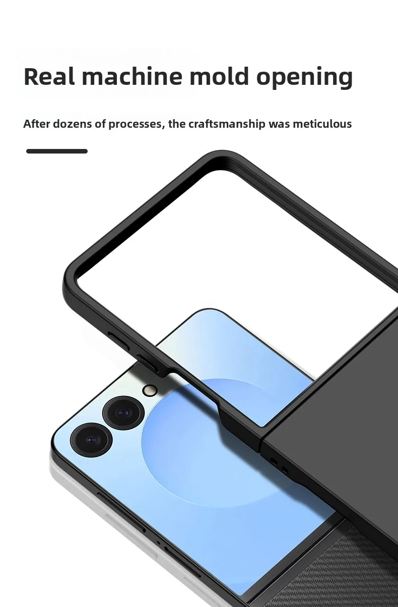 Handyhülle für Samsung Z Flip 8 7 FE 6 5 4 3 Flip7 Flip6 Flip5 Flip8 5G Schutzhülle Schlank Dünn Süßes Candy-Design Angenehmes Hautgefühl – Detail 19