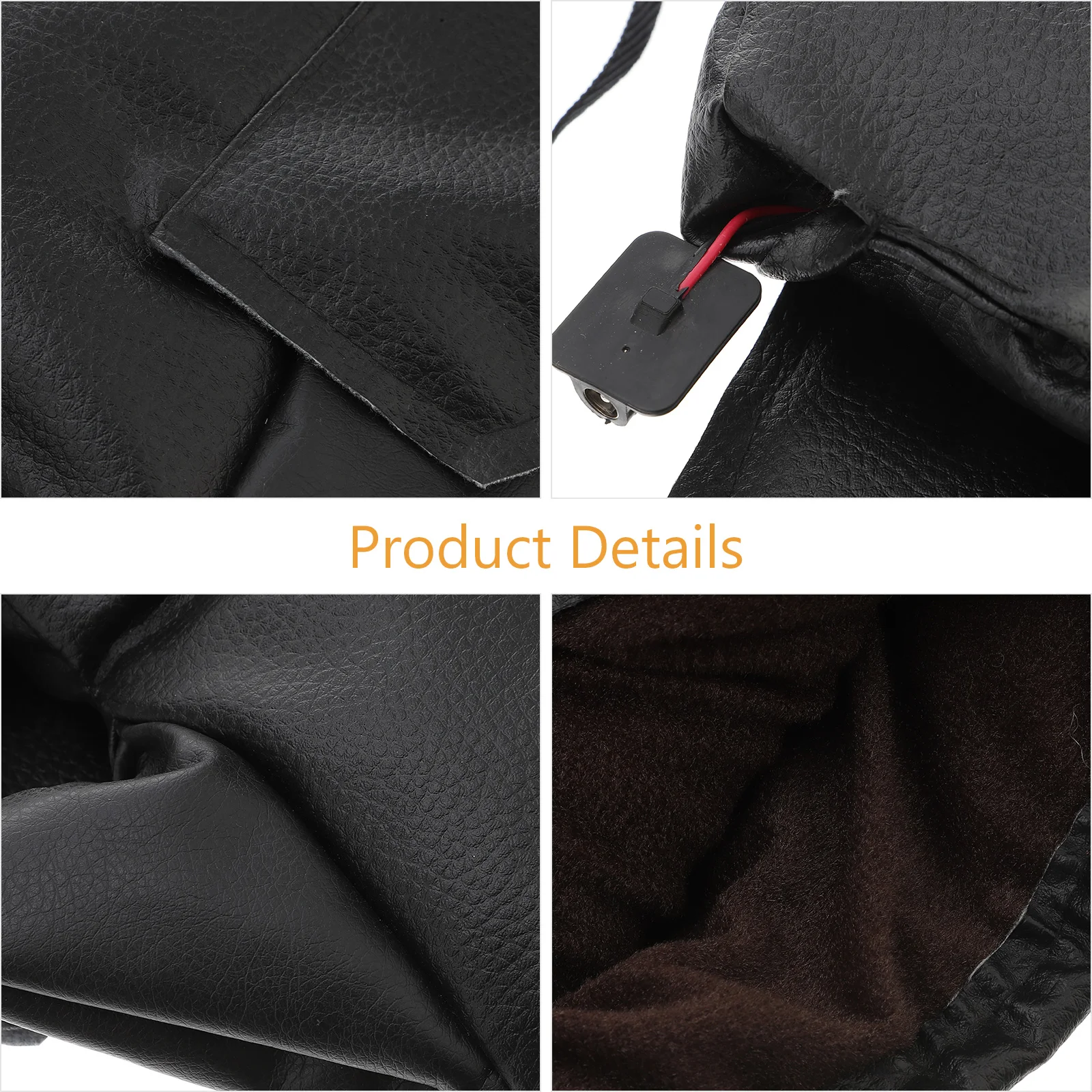 

1 Pair 36-96V Detachable Handle Bar Muff Motorcycle Heated Gloves Warm Keeping For Skiing Cycling Snowmobile Outdoor Use