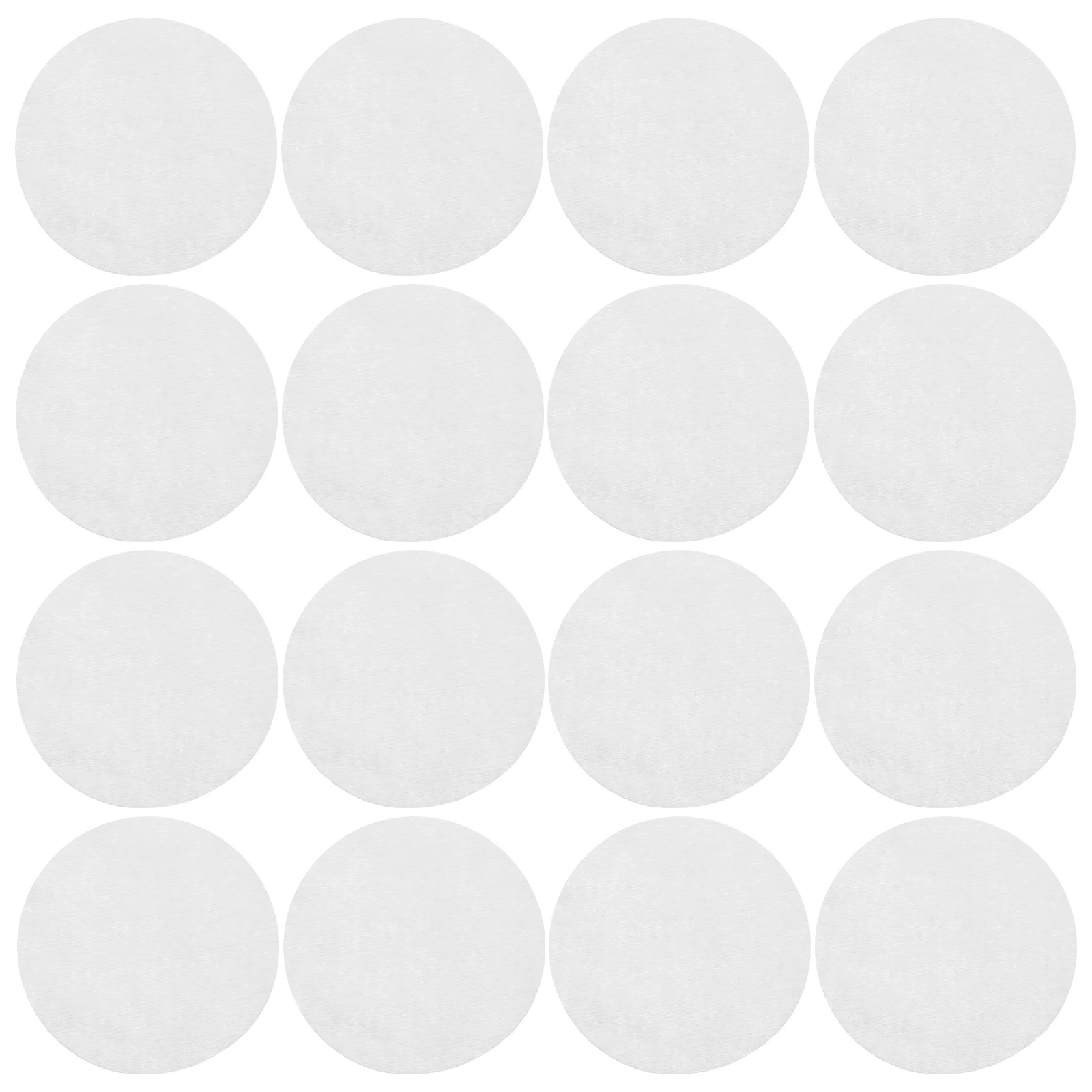 200pcs Round Non-woven Sheet Wet Dry Pad Makeup Remover Pad Facial Non-woven Pieces (75cm Diameter, 100 Pieces/Pack)