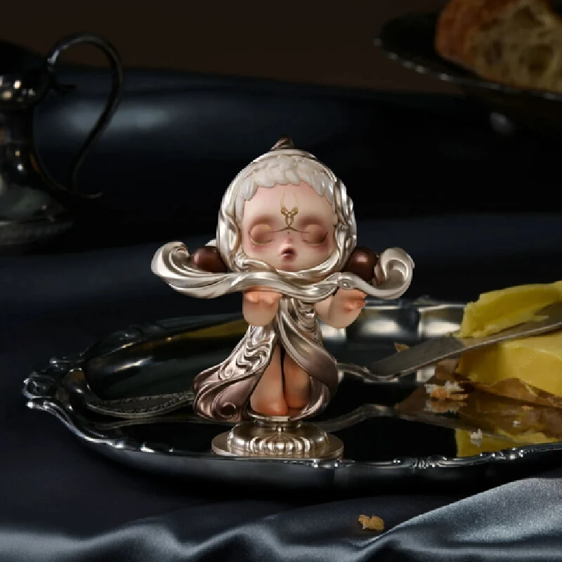 Tcv Popmart The Feast Begins Skullpanda Series слепая коробка экшн-фигурка настольное украшение сюрпризы для девочек с рождественскими подарками