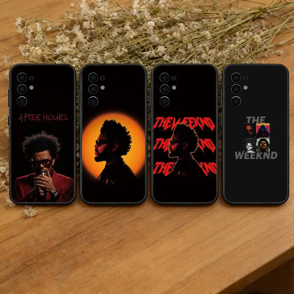 Singer T-The W-Weeknd Phone Case For Samsung S25,S24,S21,S22,S23,S30,Ultra,S20,Plus,Fe,Soft Silicone Black Cover