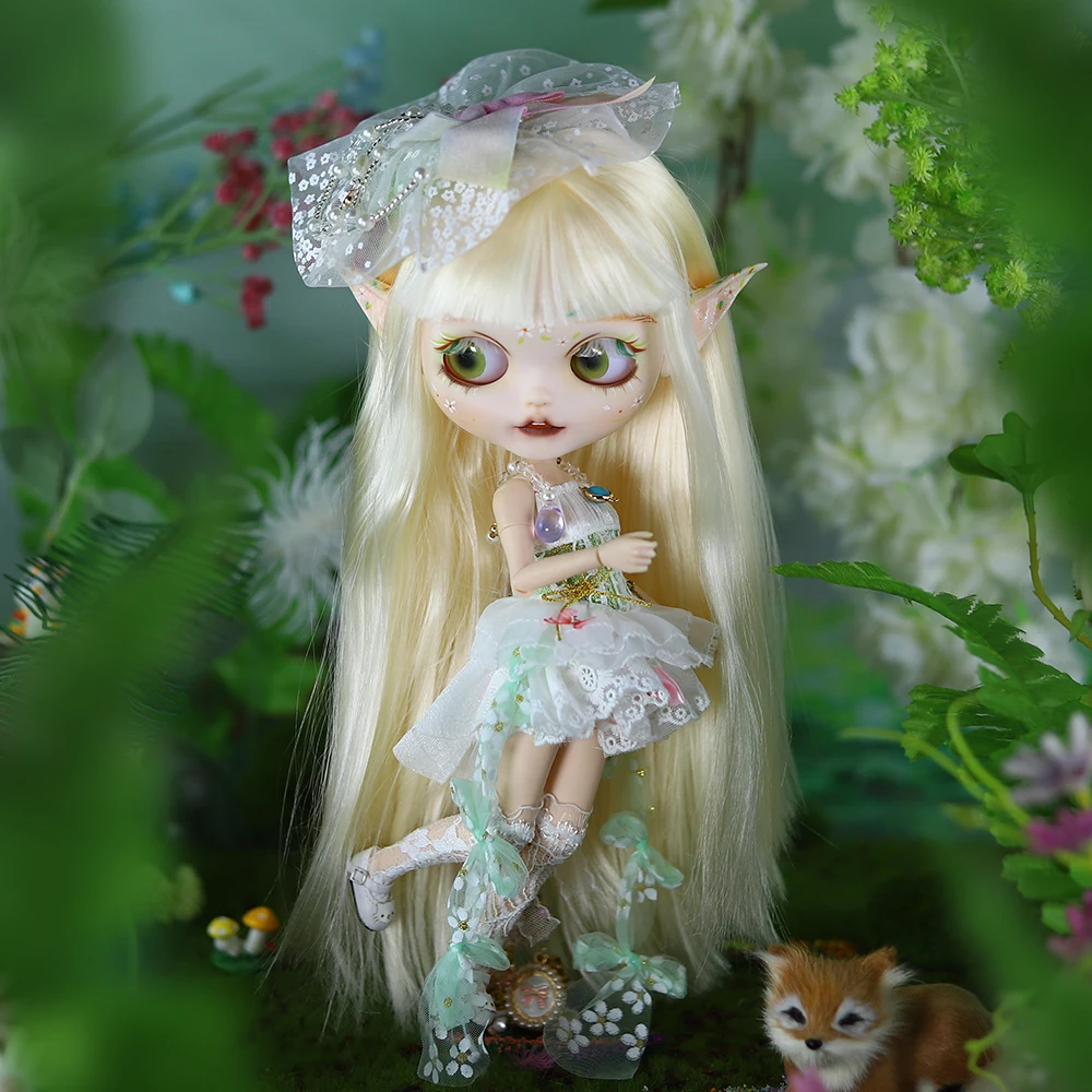 ICY DBS Blyth Pop 1/6 Joint 30 cm Handgeschilderde Set Elf Oor Set Pop BJD Speelgoed Mode Cadeau