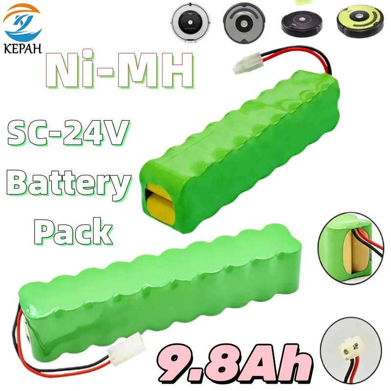 

Аккумуляторная батарея Ni-MH 24В 12.8Ач повышенной емкости для пылесосов Rowenta Air Force Extreme RH877501 RH8779 RH877901 CD