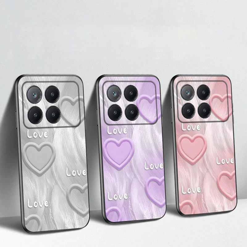 

Gradient green heart For Xiaomi Poco X7 M7 Pro 5G M5 X4Pro M4 6 4G C65 75 F6 F5 X6 5 7 X5 F7 Ultra M5S 4Pro 5G soft phone case