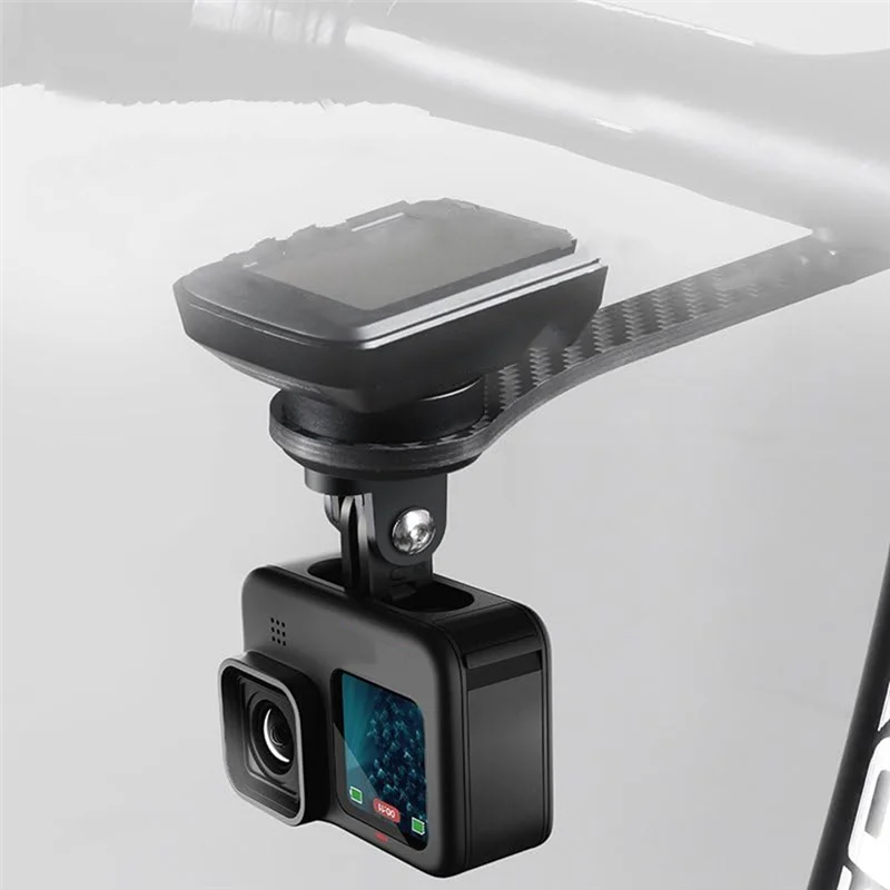 

A61P велосипедный руль из углеродного волокна, компьютерный держатель для Garmin Bryton Wahoo, удлинитель держателя спидометра