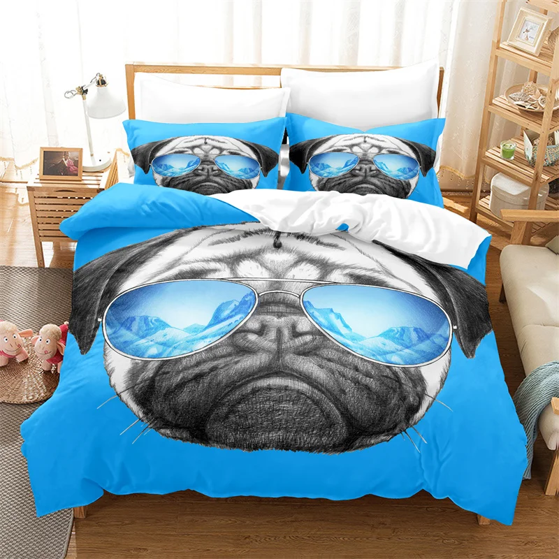 

Cartoon Animal Duvet Cover Set Fashion Bedding Set Lovers Linen Queen Size Bed Girl Comforter Cover Set Children Bedding Set